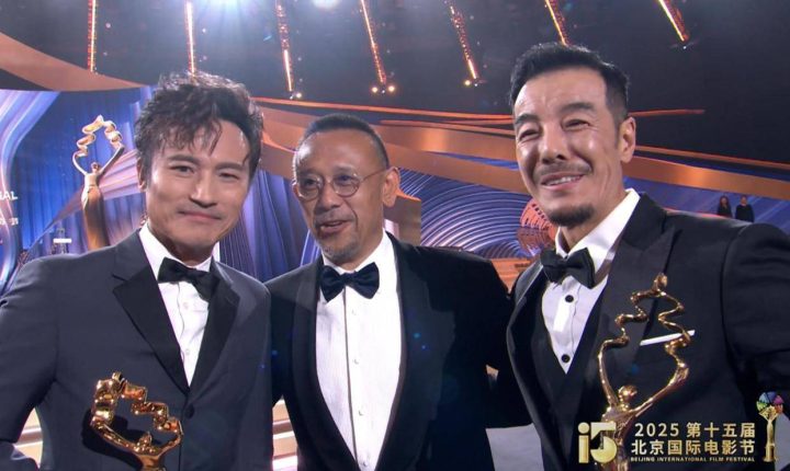 海一天斩获天坛奖最佳男配，李冰冰激动发声：恭喜我的老同学 -2
