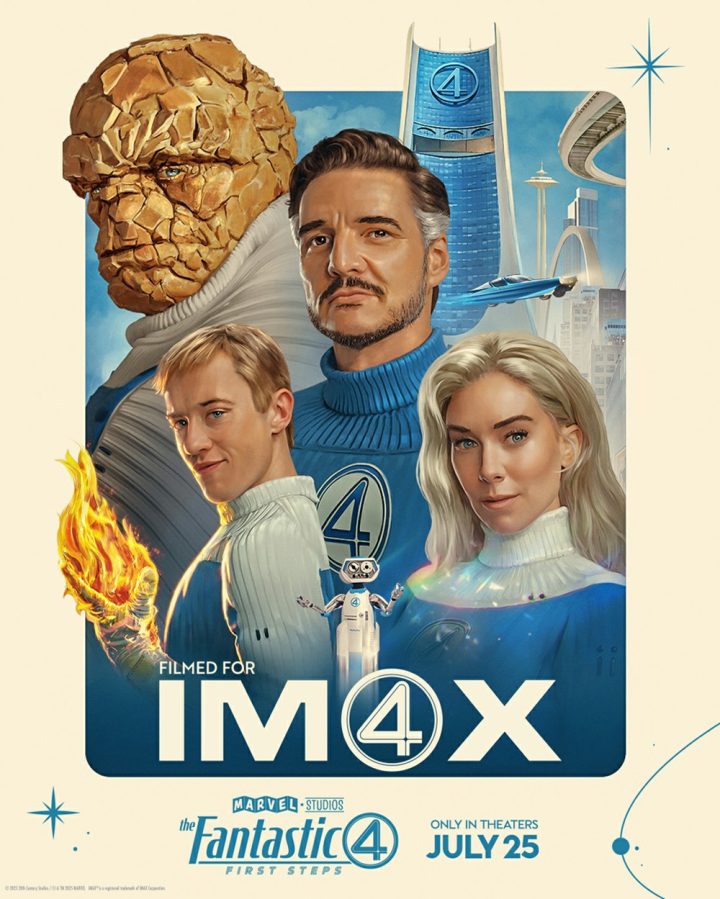 《神奇4侠》曝制式海报 漫威宇宙第六阶段开篇作 -1