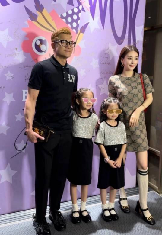 郭富城官宣妻子方媛怀三胎！一家四口时隔6年再迎喜讯 -1