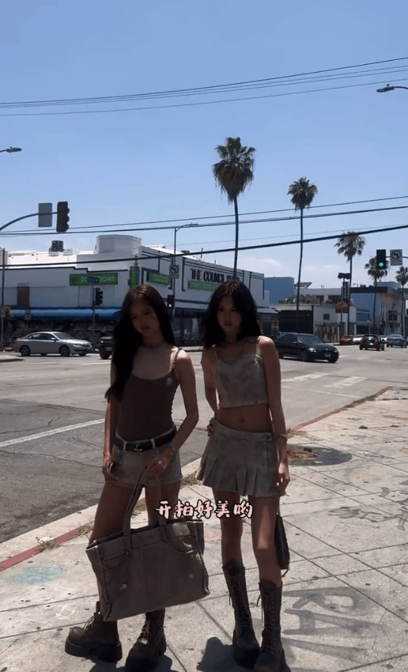 钟丽缇两女儿美国拍vlog！Jaden考拉混血颜值太吸睛 -4