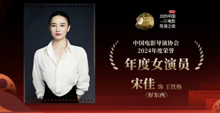 2025中国电影导演之夜：易烊千玺、宋佳分获年度男女演员 -2