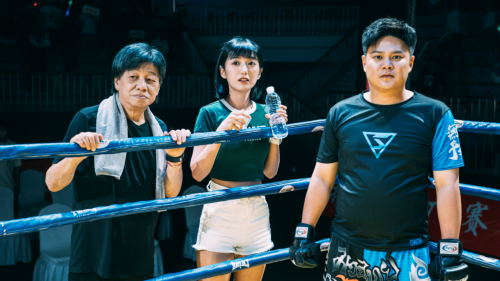 “爱心之拳”河北开画 秦宇携梁小龙演绎搏击慈善 -5