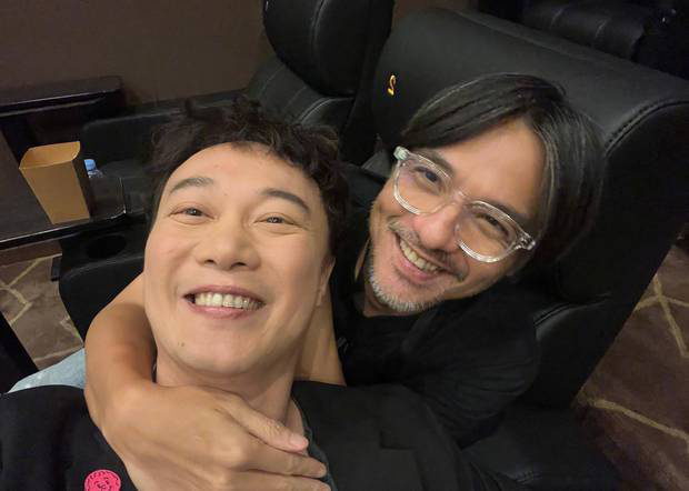 陈奕迅晒与杨千嬅容祖儿等合照 超开心 -4