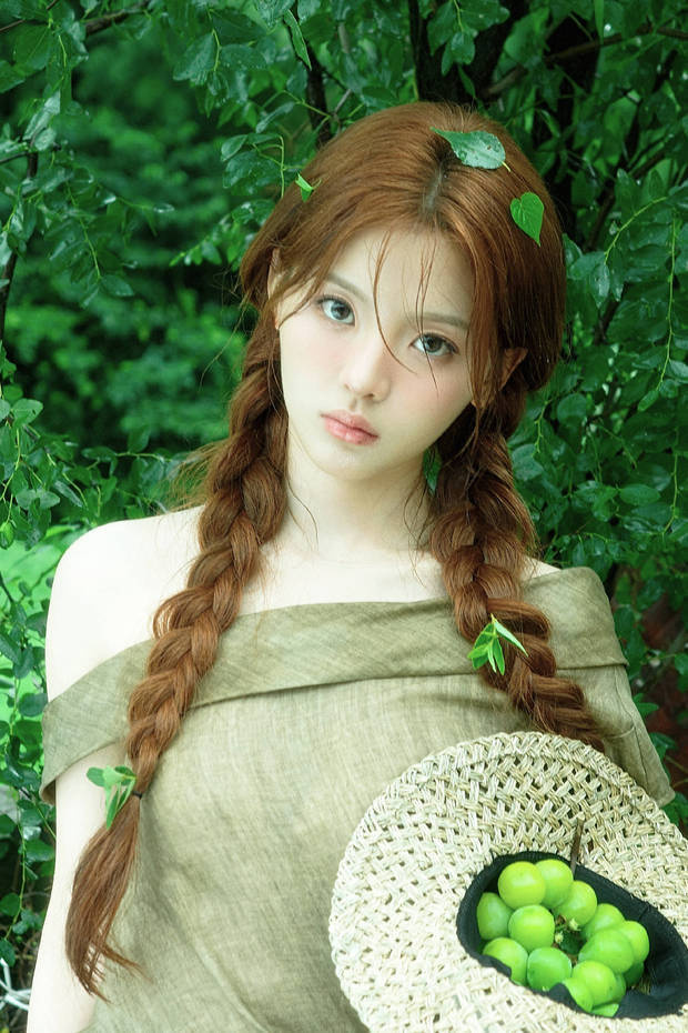 杨超越化身野生森系少女 灵气十足 -13