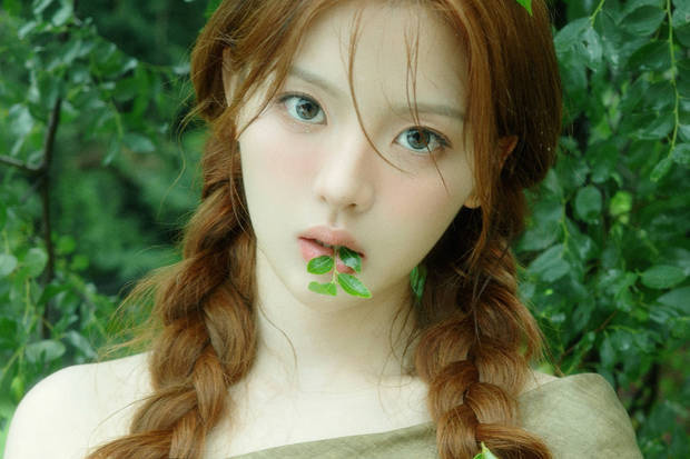 杨超越化身野生森系少女 灵气十足 -5