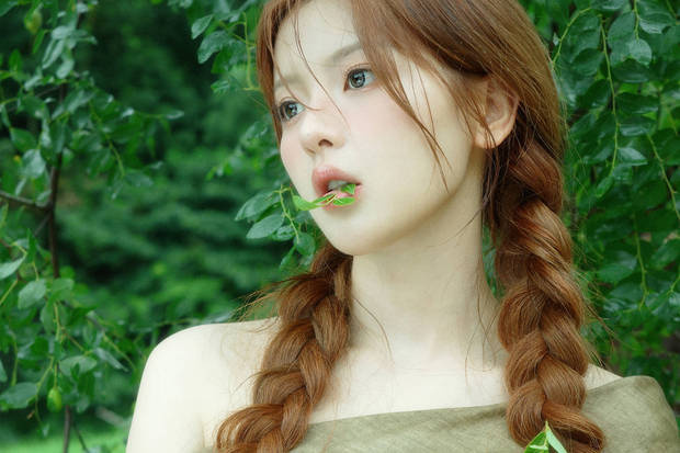 杨超越化身野生森系少女 灵气十足 -11