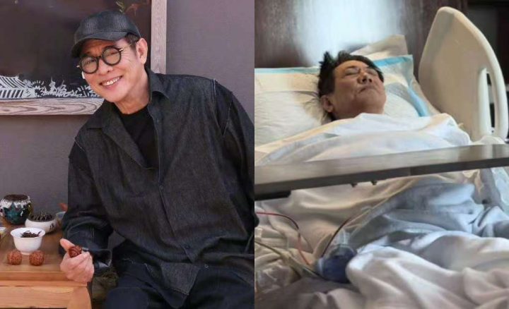 62岁李连杰生病住院后发文报平安：让大家担心了，我出厂咯 -3