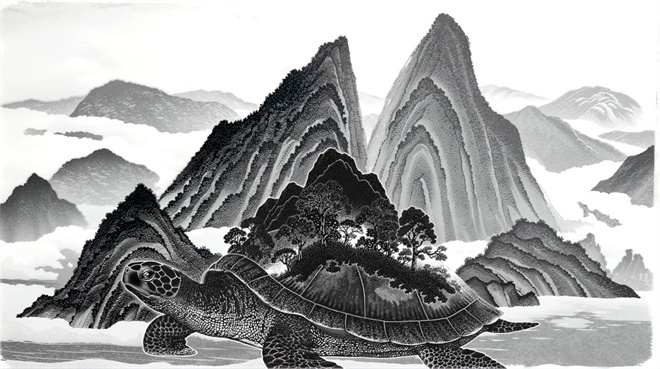 AI+山海经+水墨国风 国产动画《有山灵》颠覆了! -14 AI+山海经+水墨国风 国产动画《有山灵》颠覆了! -14