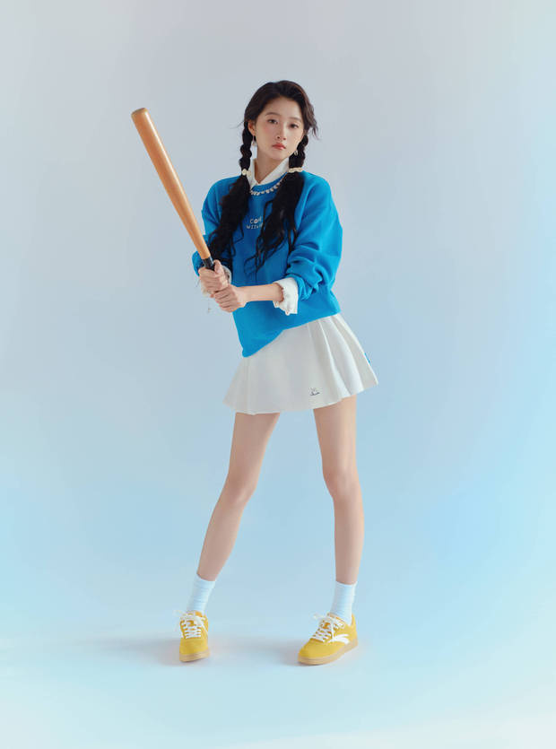 关晓彤化身棒球少女活力十足 -1