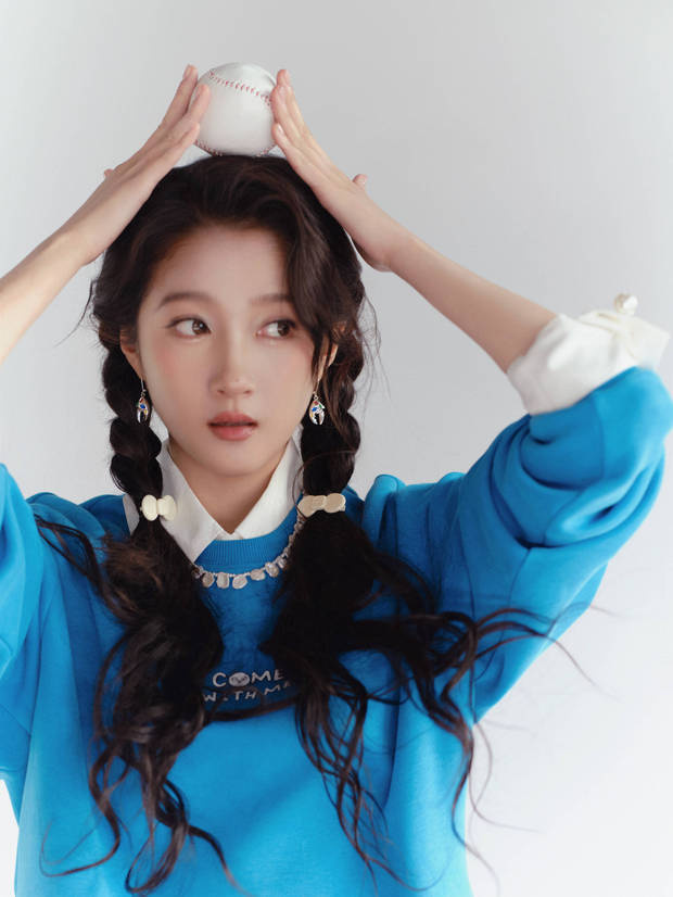 关晓彤化身棒球少女活力十足 -6