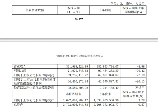 百余重磅新片曝光!2025上半年电影公司赚了多少? -12