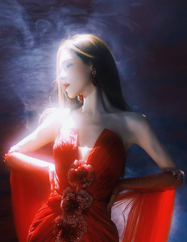 张予曦惊艳红色抹胸裙,神秘梦幻气质温婉 -3 张予曦惊艳红色抹胸裙,神秘梦幻气质温婉 -3